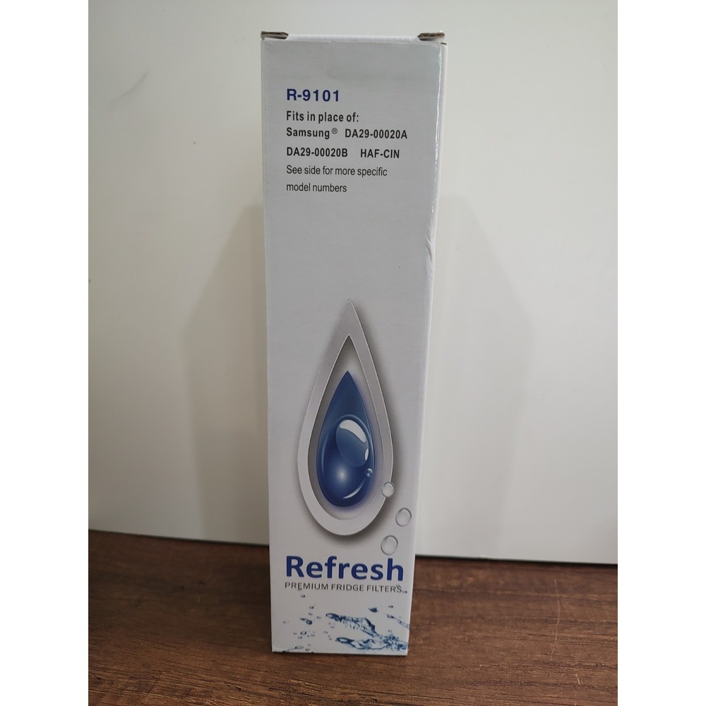 Refresh Replacement Water Filter R-9101 Samsung Kenmore EcoAqua Water Sentinel
